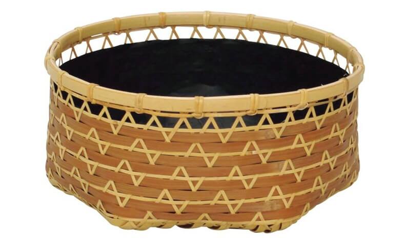 茶道具 炭斗（炭取・すみとり） せせらぎ炭斗 国産 松本 東公斎