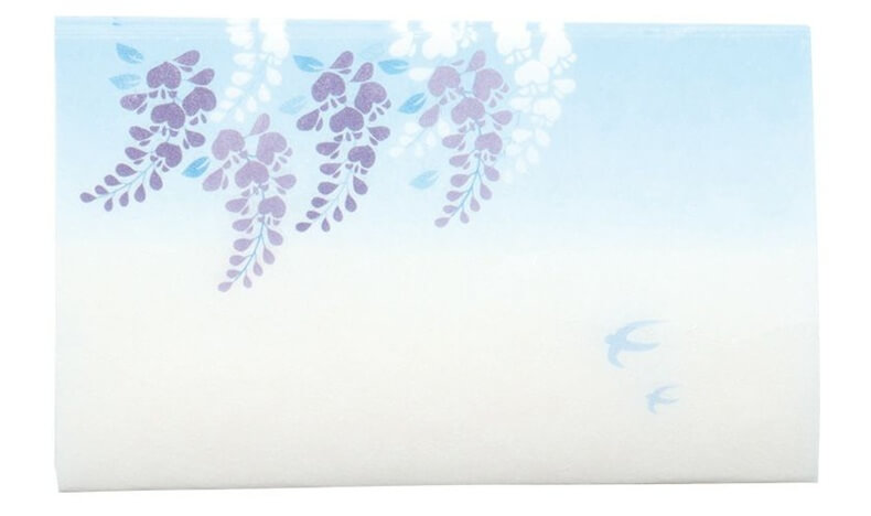 四季の懐紙 藤風