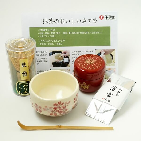 初心者さんでも安心！本格抹茶6点セット(500102)