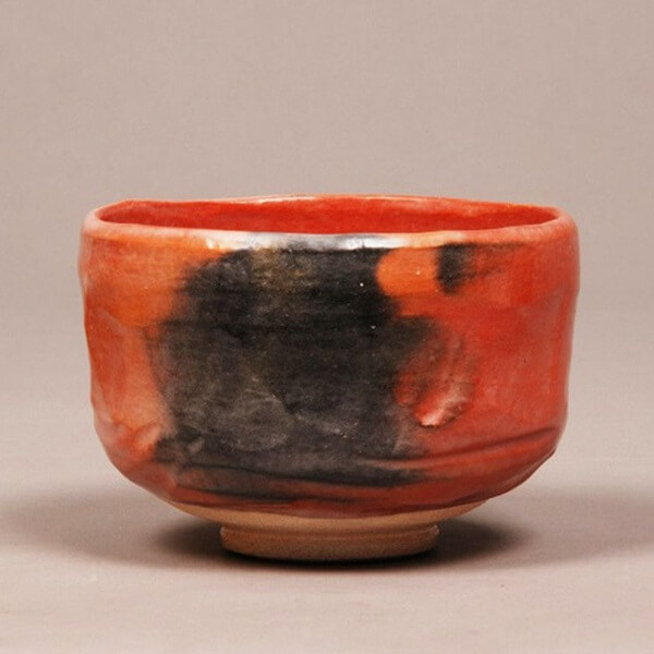 松楽窯・茶碗 赤楽(101413)