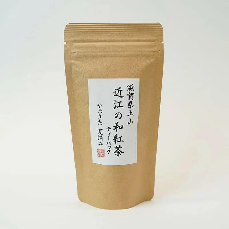 老舗茶舗千紀園の近江の和紅茶ティーバッグ10P　