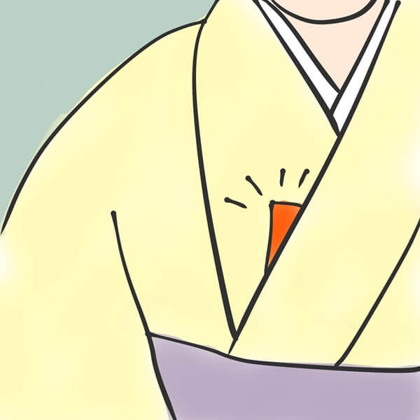 帛紗のたたみ方手順6(表千家)