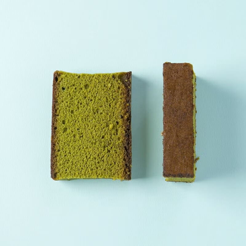 千紀園の「老舗茶舗の宇治抹茶かすていら」