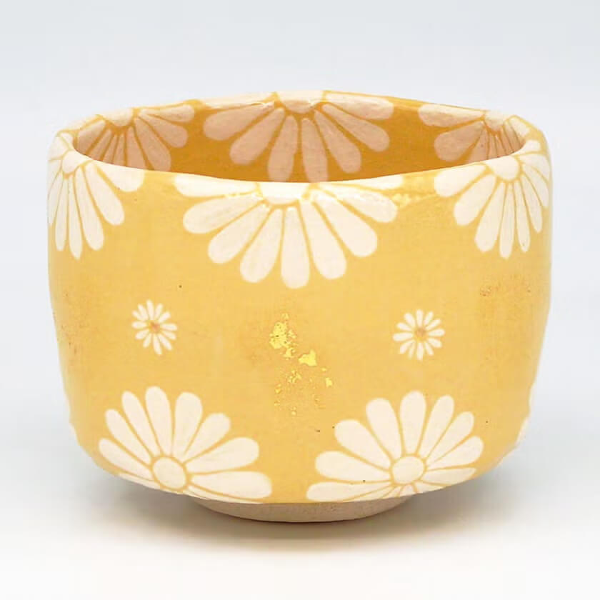 吉村楽入・茶碗 菊花紋107868
