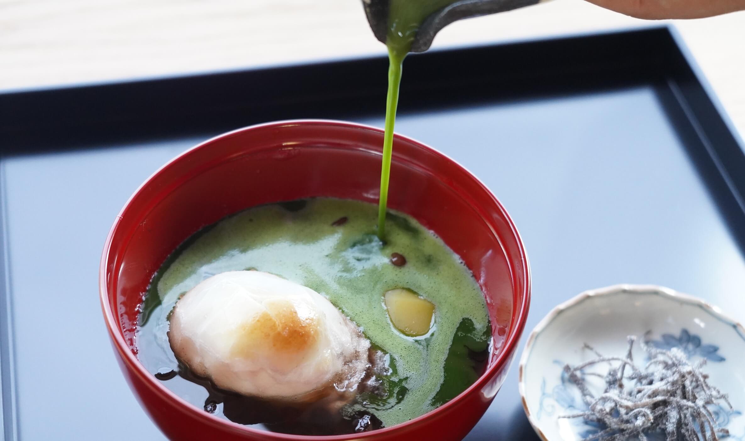 千紀園茶房宇治抹茶ぜんざい(餅)アイキャッチ画像