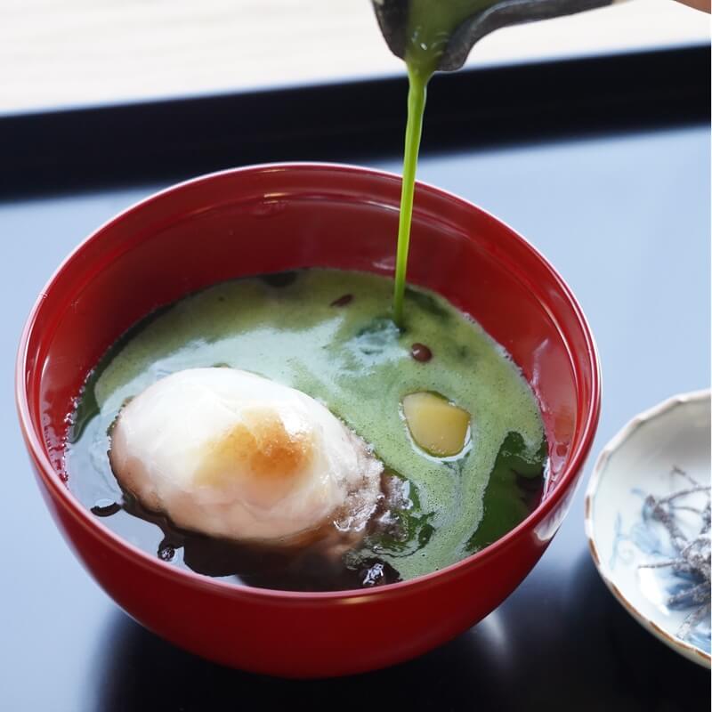 千紀園茶房(喫茶・カフェ)宇治抹茶ぜんざい