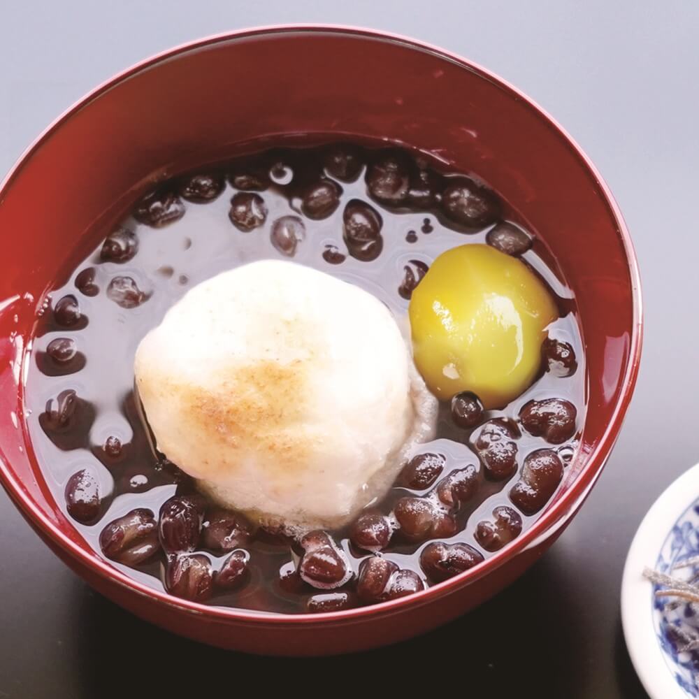 千紀園茶房のぜんざい