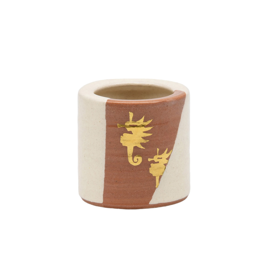 茶道具 蓋置（ふたおき） 蓋置 辰 朝日窯 干支 辰（たつ 龍 竜