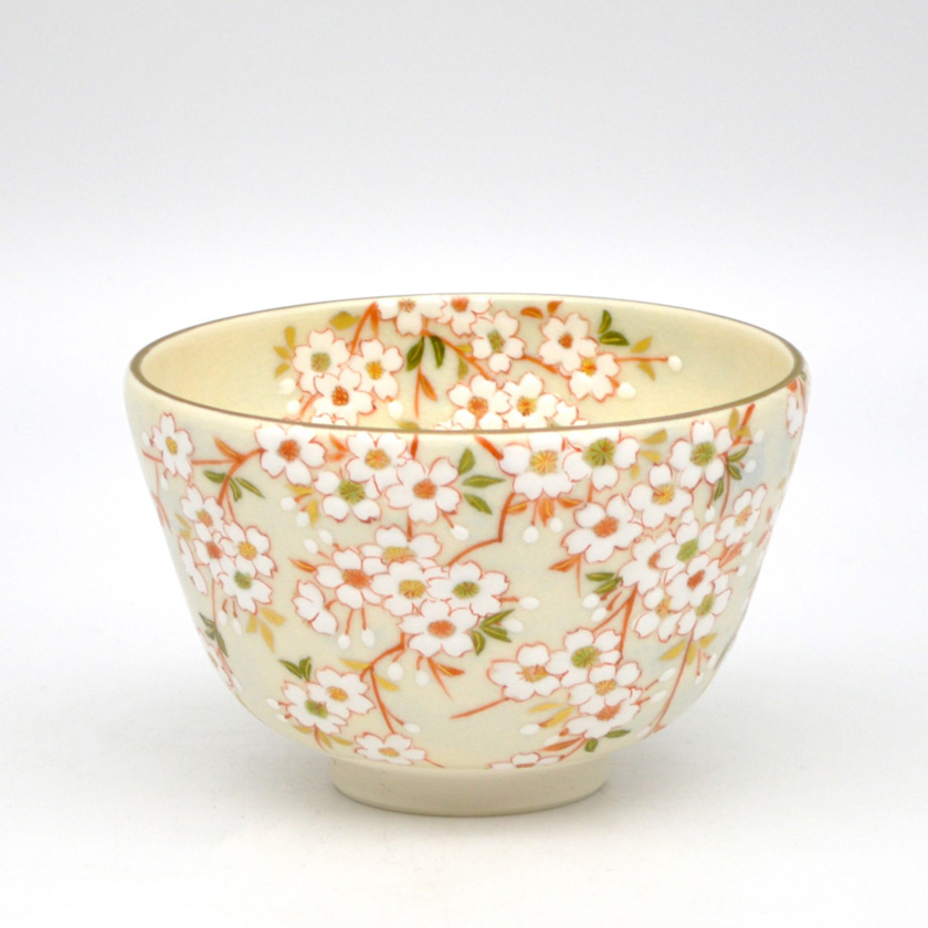 茶道具  抹茶茶碗 茶道具 抹茶茶碗（まっちゃちゃわん） 茶碗 爽風桜 山岡 善高