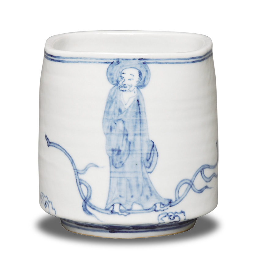 茶道具　火入　景徳鎮　古染付 茶道具 火入 景徳鎮 古染付 茶道具 火入（ひいれ） 火入