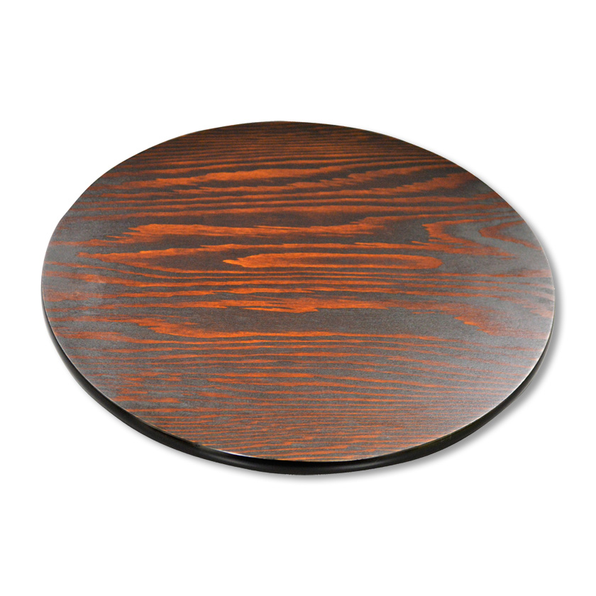 茶道具 丸香台 拭漆 ※側面、黒塗り 湖彩