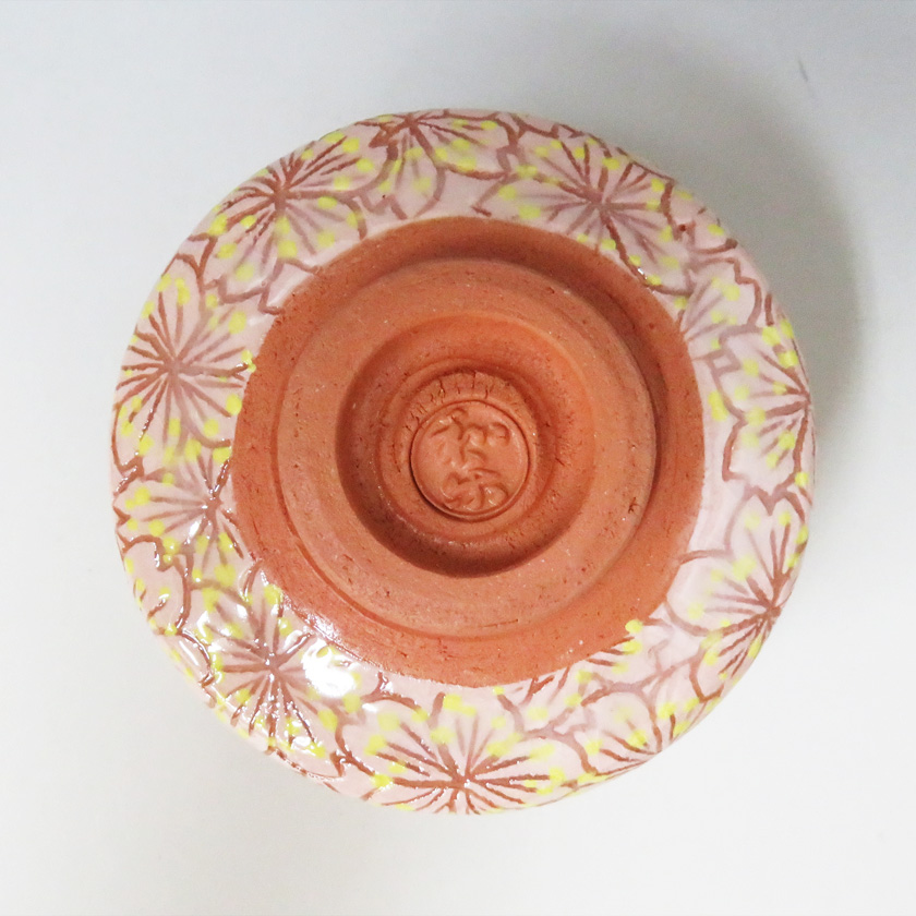 茶道具 楽茶碗（らくちゃわん） 楽茶碗 桜小紋 和楽