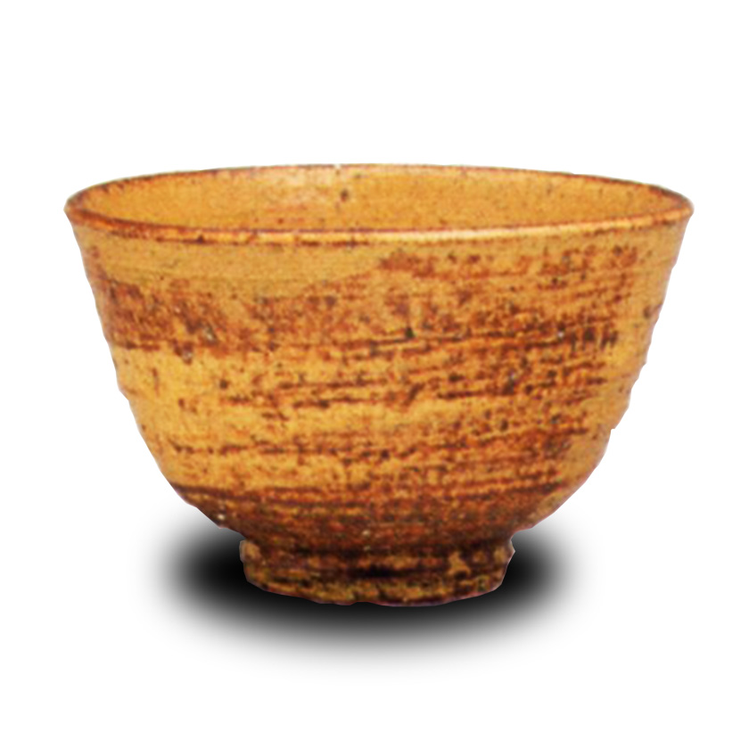 Ｔ４１１　茶碗　『伊羅保茶碗』　『宇田佐平 造』　共箱　抹茶碗　茶道具 T411 茶碗 『伊羅保茶碗』 『宇田佐平 造』 共箱 抹茶碗