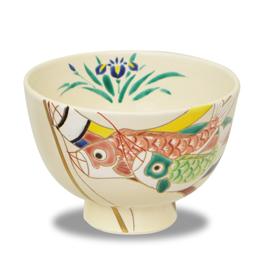 栄山　色絵茶碗　5点セット　茶道具 栄山 色絵茶碗 5点セット 茶道具 【公式通販】