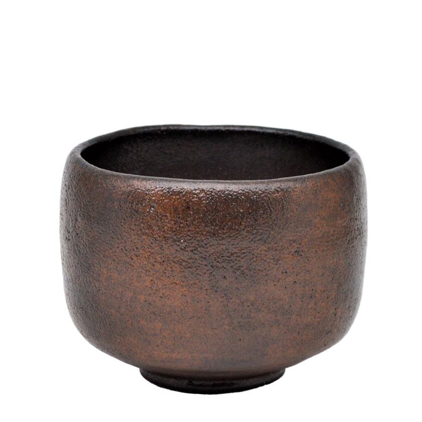 茶碗 色絵 市松文様 抹茶碗 茶道具 ［茶碗 市松］脇田雄峰作 色絵市松文様