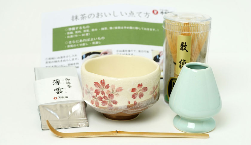 抹茶を楽しみましょう