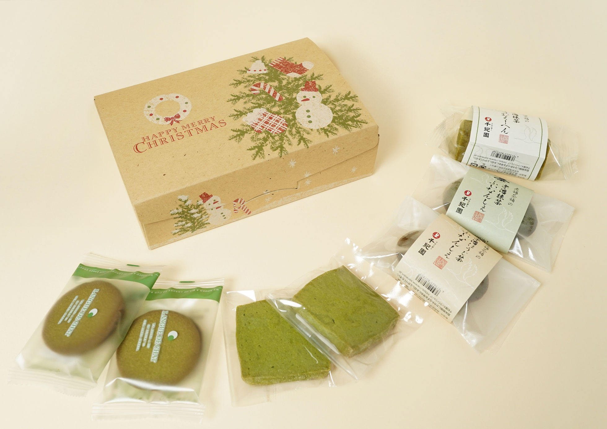 京都宇治抹茶を贅沢に使用したお茶屋・千紀園（せんきえん）のクリスマスギフト
