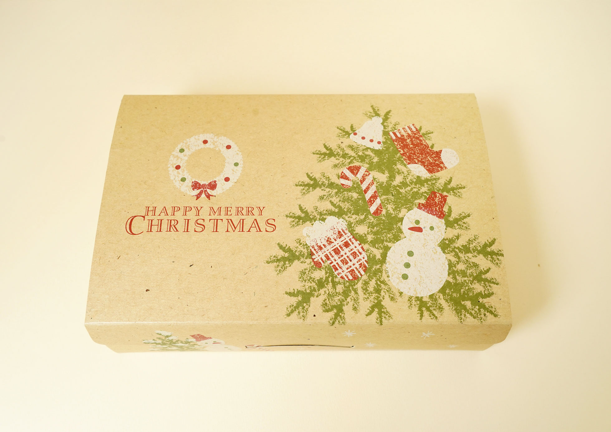 かわいいパッケージのクリスマスギフト