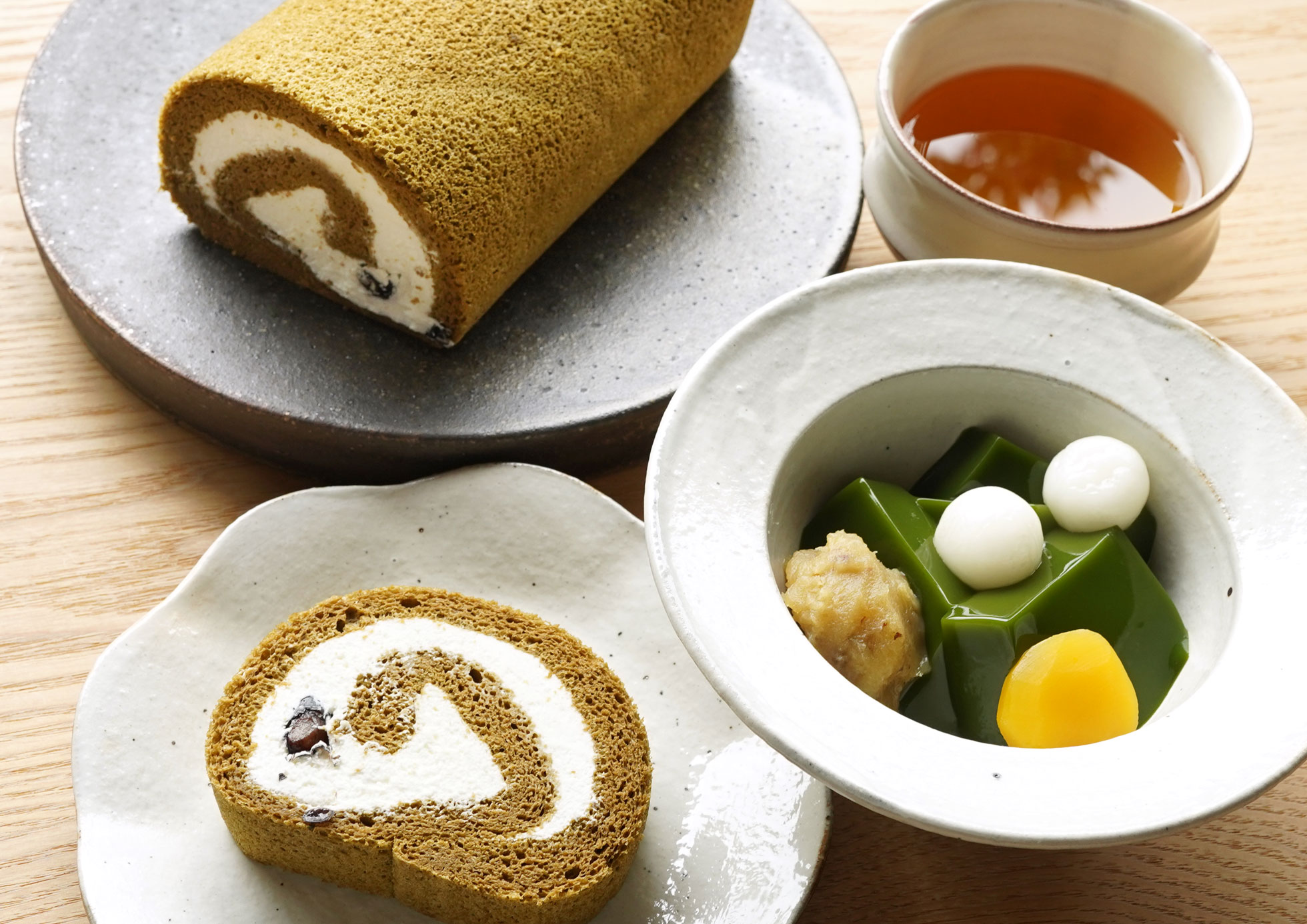 京都宇治抹茶を贅沢に使用したお茶屋・千紀園（せんきえん）の京都宇治抹茶ゼリーに和栗あんが新登場